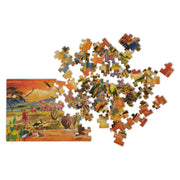 Safari Floor Puzzle - 100 Pieces H6