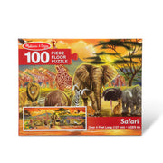 Safari Floor Puzzle - 100 Pieces H6