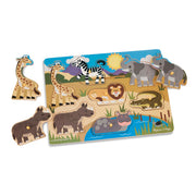Safari Peg Puzzle - 7 Pieces R2