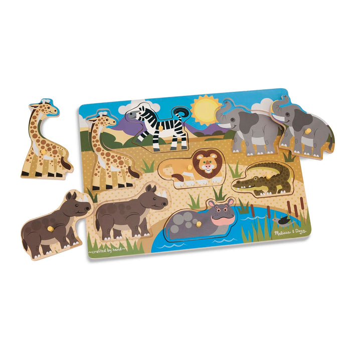 Safari Peg Puzzle - 7 Pieces R2