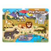 Safari Peg Puzzle - 7 Pieces R2