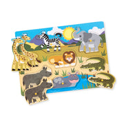 Safari Peg Puzzle - 7 Pieces R2