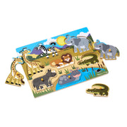 Safari Peg Puzzle - 7 Pieces R2