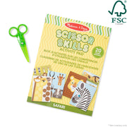 Safari Scissor Skills Activity Pad Z5