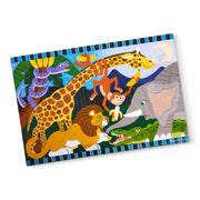 Safari Social Floor Puzzle - 24 Pieces U5
