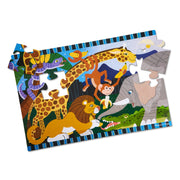 Safari Social Floor Puzzle - 24 Pieces U5
