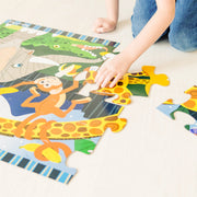 Safari Social Floor Puzzle - 24 Pieces U5