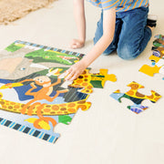 Safari Social Floor Puzzle - 24 Pieces U5