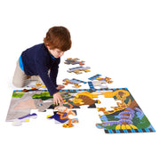 Safari Social Floor Puzzle - 24 Pieces U5