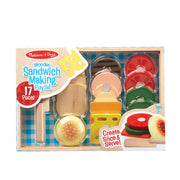 Sandwich Making Set - Wooden Play Food I4