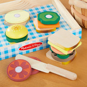 Sandwich Making Set - Wooden Play Food I4