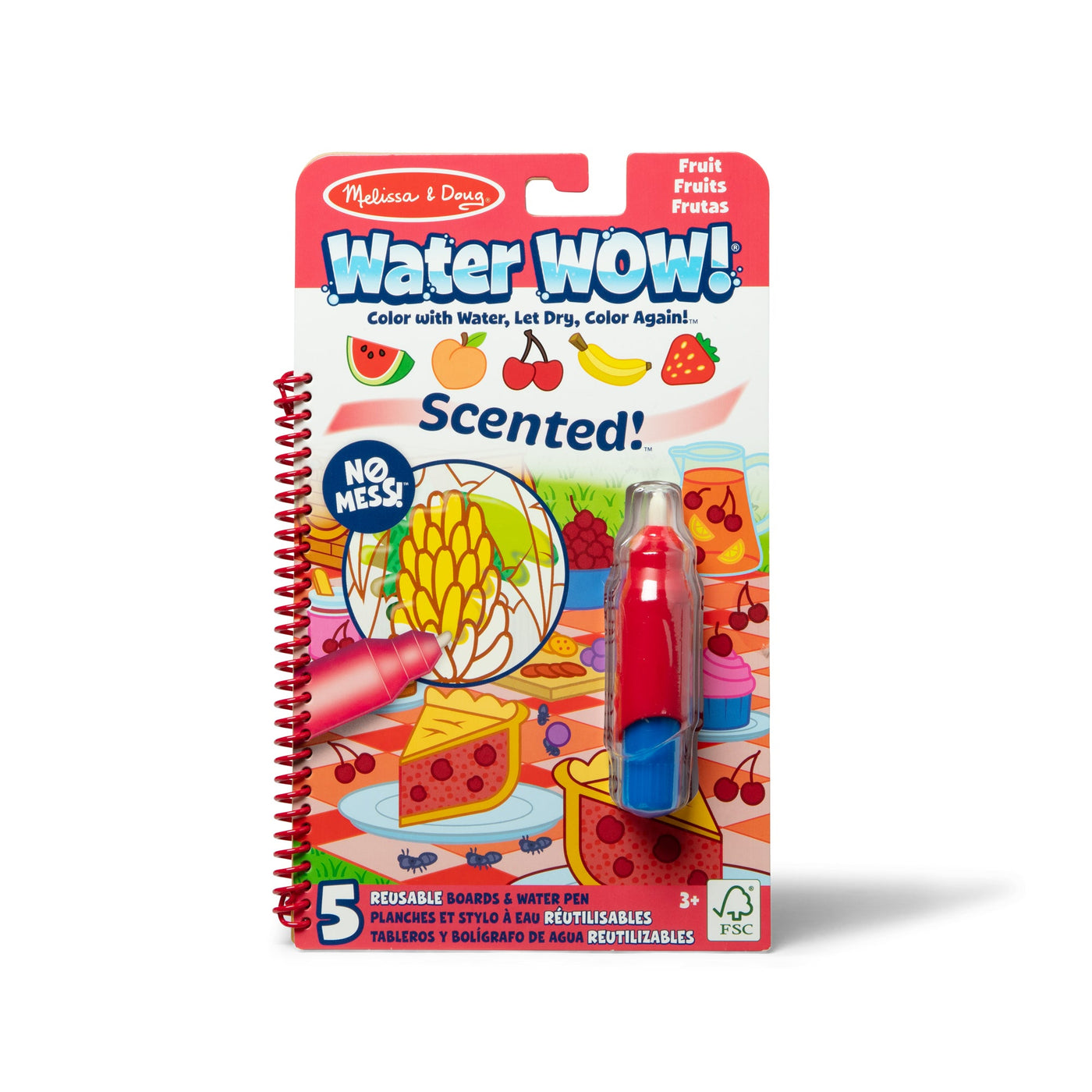 Scented Water WOW! Water-Reveal Pad - Fruit L8
