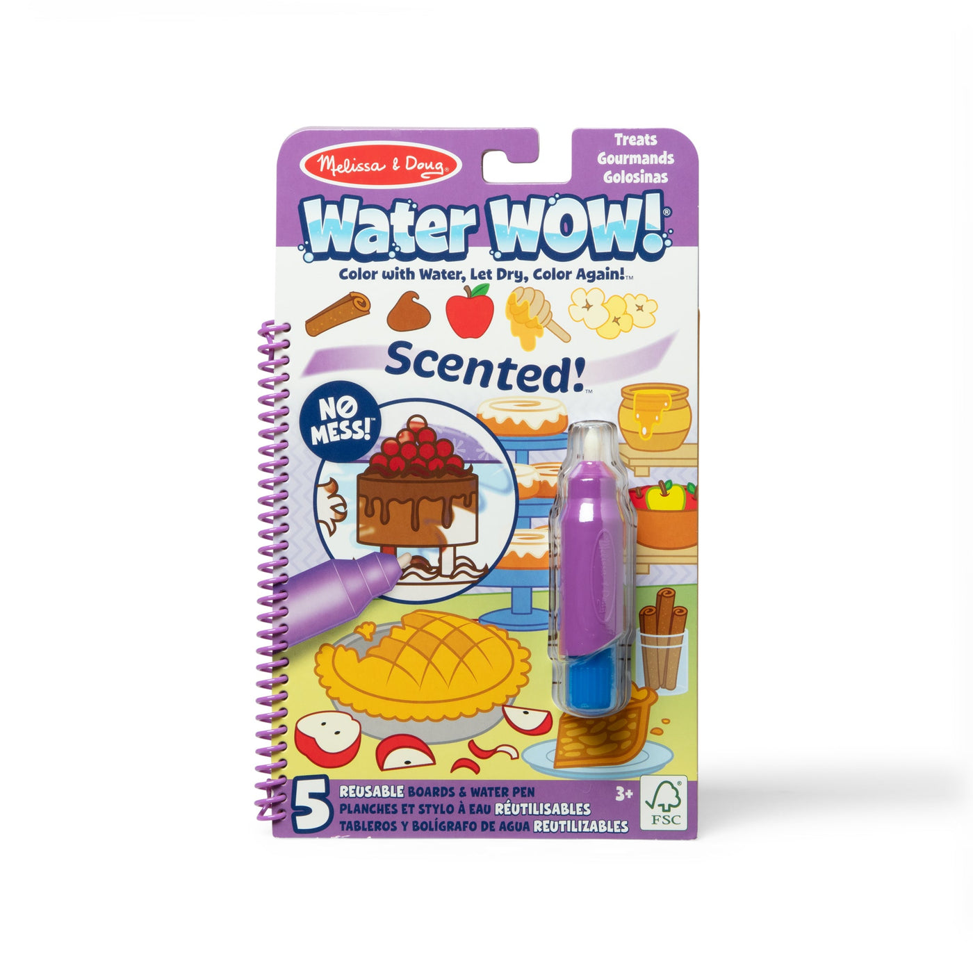 Scented Water WOW! Water-Reveal Pad - Treats O7