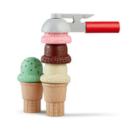 Scoop & Stack Ice Cream Cone Magnetic Play Set D9