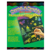 Scratch & Sparkle Multicolor Glitter w/stylus (10 boards) O0