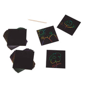 Scratch Art Rainbow Mini Notes _Box of 125 S4
