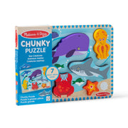 Sea Creatures Chunky Puzzle - 7 Pieces R1