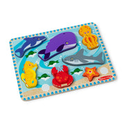 Sea Creatures Chunky Puzzle - 7 Pieces R1