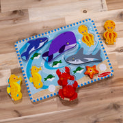 Sea Creatures Chunky Puzzle - 7 Pieces R1
