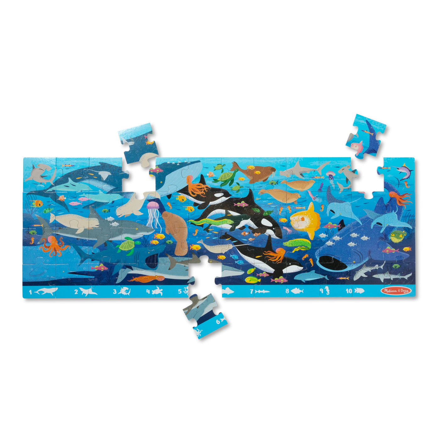 Search & Find Beneath the Waves Floor Puzzle - 48 Pieces E3