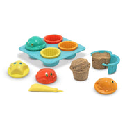 Seaside Sidekicks Sand Cupcake Set K0