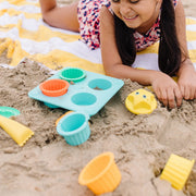 Seaside Sidekicks Sand Cupcake Set K0