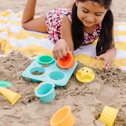 Seaside Sidekicks Sand Cupcake Set K0