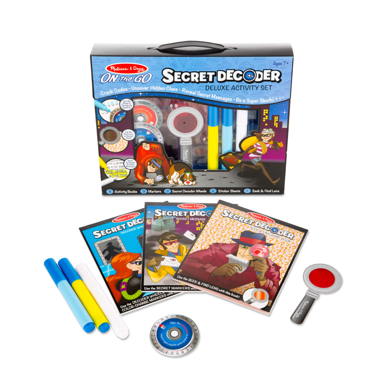 Secret Decoder Deluxe Activity Set - On the Go Q7