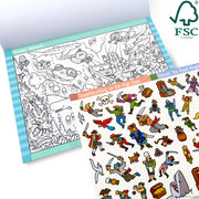 Seek & Find Sticker Pad – Adventure W0