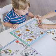 Seek & Find Sticker Pad – Animals T4