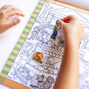 Seek & Find Sticker Pad – Around Town L6