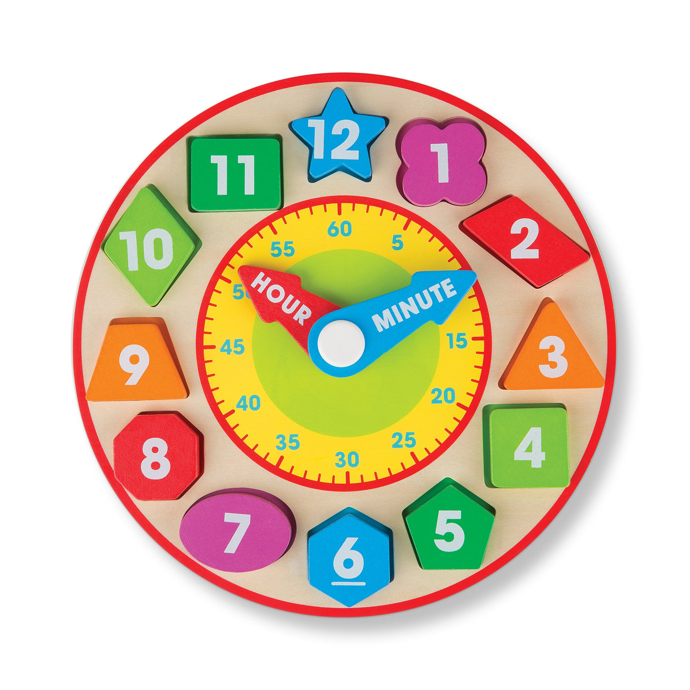 Shape Sorting Clock M4