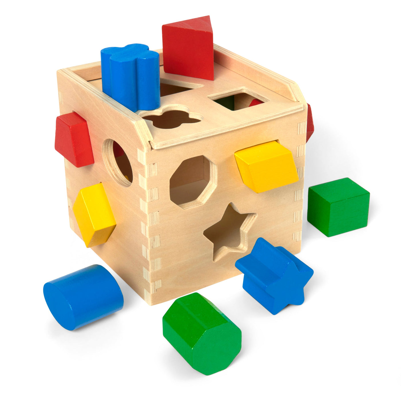 Shape-Sorting Cube A6