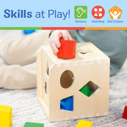 Shape-Sorting Cube A6
