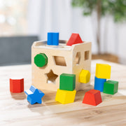Shape-Sorting Cube A6