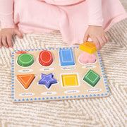Shapes Chunky Puzzle - 8 Pieces N1