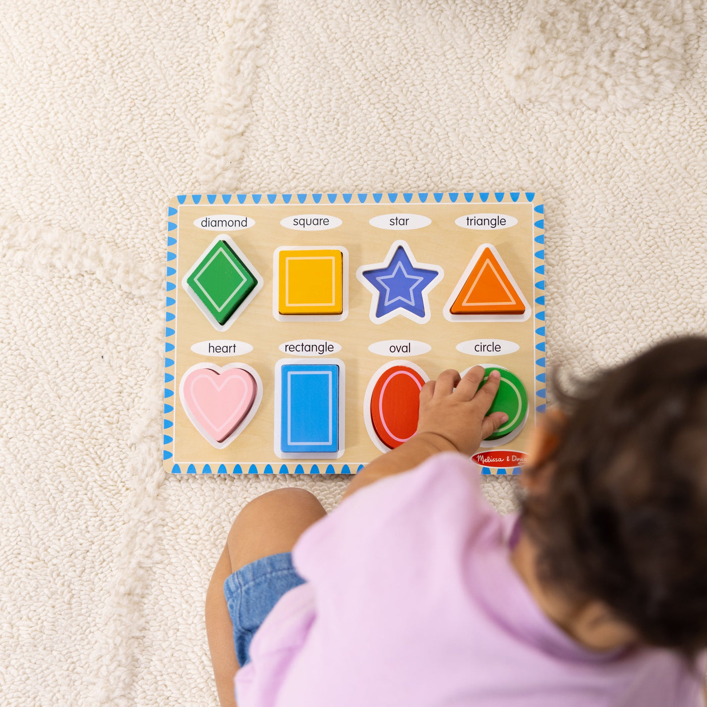 Shapes Chunky Puzzle - 8 Pieces N1