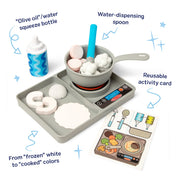 Simmer & Stir Stovetop Play Set with Color Changing Water WOW! R6