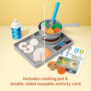 Simmer & Stir Stovetop Play Set with Color Changing Water WOW! R6