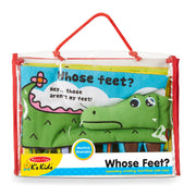 Soft Activity Book - Whose Feet? Y1