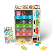 Sort, Stock, Select Wooden Vending Machine Play Set Q1