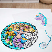 Stained Glass Made Easy - Mermaid X8