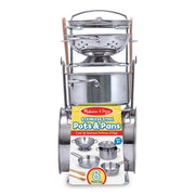 Stainless Steel Pots & Pans Play Set Y2