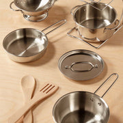 Stainless Steel Pots & Pans Play Set Y2