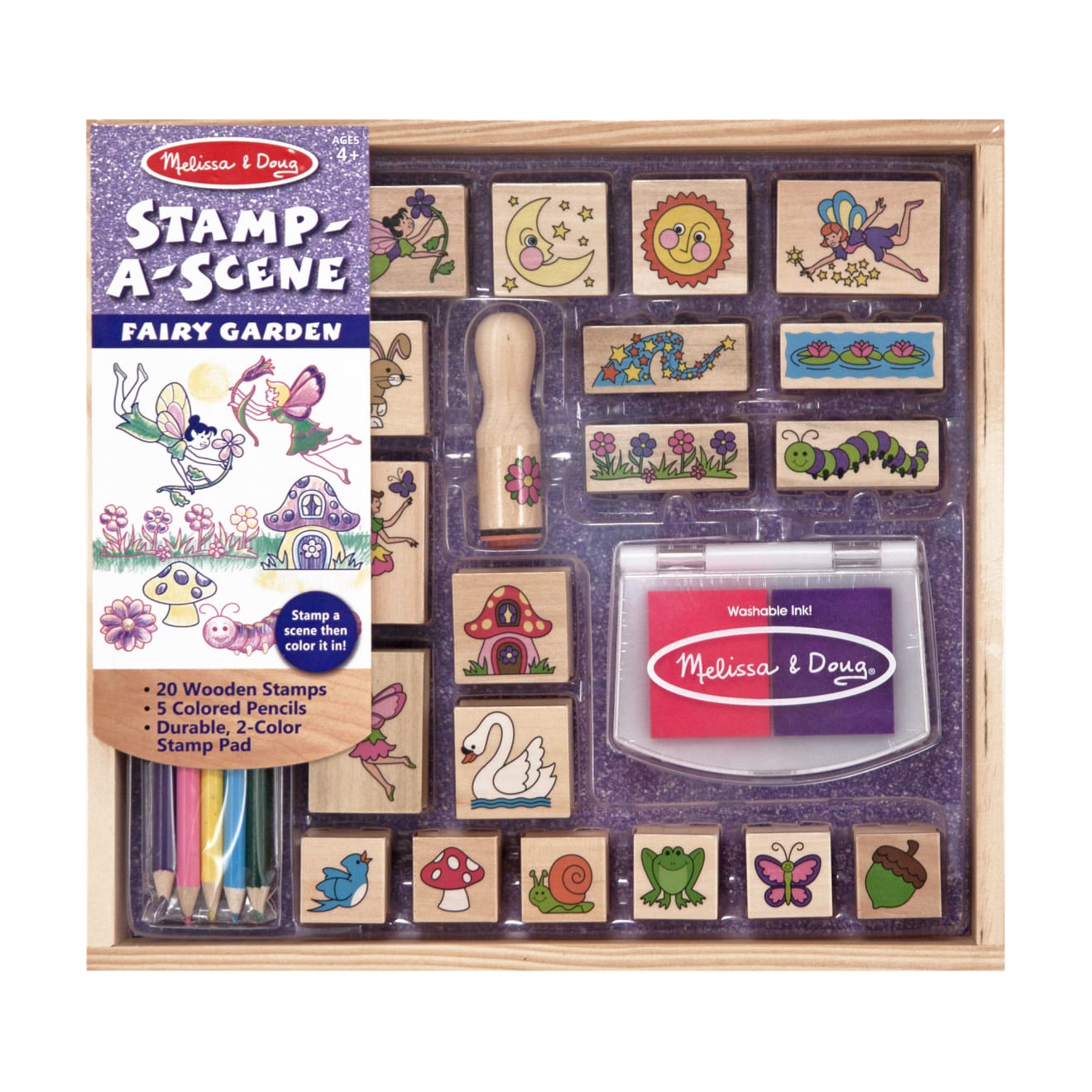 Stamp-a-Scene Fairy Garden X5