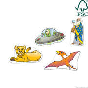 Sticker Collection - Dinosaurs, Vehicles, Space, and More R9