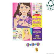 Sticker Pad - Jewelry & Nails Glitter Collection O1