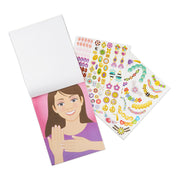 Sticker Pad - Jewelry & Nails Glitter Collection O1