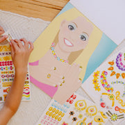 Sticker Pad - Jewelry & Nails Glitter Collection O1