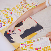 Sticker Pad - Jewelry & Nails Glitter Collection O1